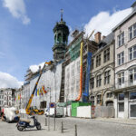 |Hôtel de ville de Mons
|Restauration de la façade avant et des toitures
|Maître d'ouvrage : Ville de Mons
|Architecte : Cabinet p.HD 
|entreprise : Galère